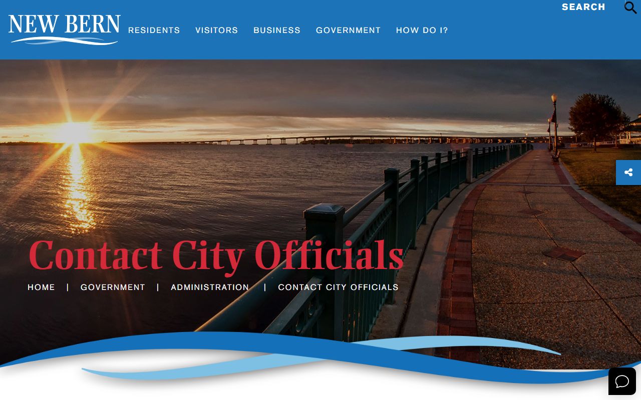 New Bern phone directory mayor and aldermen contact list
